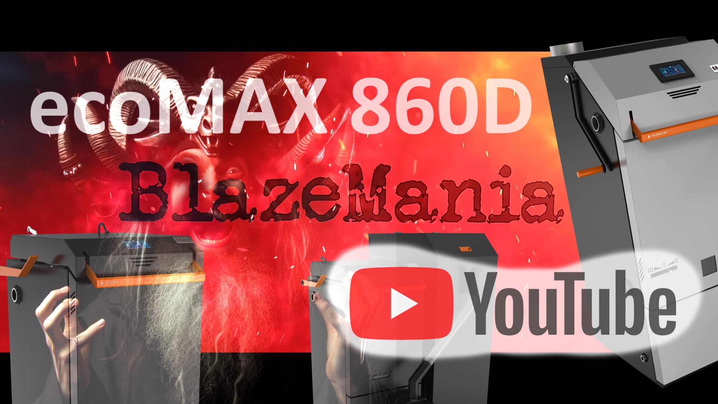 Zdeněk Juříček (JURKOT) ovládání a nastavení regulátoru ecoMAX 860D3 kotle Blaze Harmony.